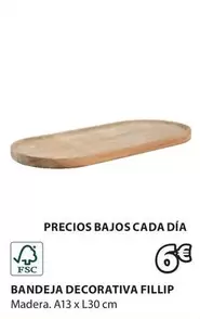 Oferta de Bandeja Decorativa Fillip por 6€ en JYSK