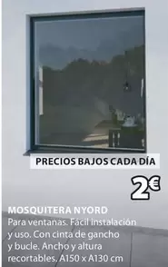 Oferta de Mosquitera Nyord por 2€ en JYSK