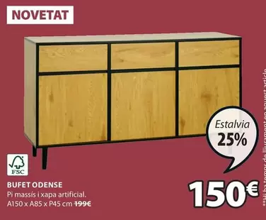 Oferta de Bufet Odense por 150€ en JYSK