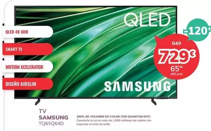 Oferta de Quantum - Samsung - Tv por 729€ en Mi electro