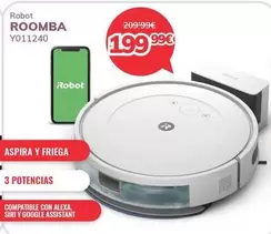 Oferta de Roomba - Robot Y011240 por 199,99€ en Mi electro