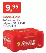 Oferta de Coca-Cola - Refresco Cola Original por 9,95€ en Suma Supermercados