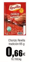 Oferta de Revilla - Chorizo por 0,66€ en Froiz