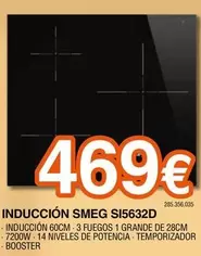 Oferta de Smeg - Induccion SI5632D por 469€ en Expert