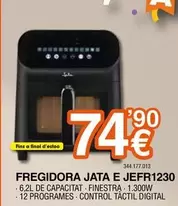 Oferta de Jata - Fregidora  E Jefr1230 por 74,9€ en Expert