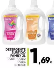 Oferta de Family - Detergente Surtido por 1,69€ en Family Cash