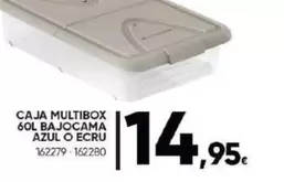 Oferta de Caja Multibox 601 Bajocama Azul O Ecru por 14,95€ en Family Cash