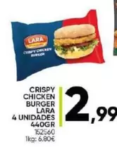 Oferta de Lara - Crispy - Chicken Burger por 2,99€ en Family Cash