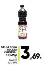 Oferta de Kimono - Salsa Soja Receta Original por 3,69€ en Family Cash