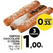 Oferta de Farton Chocolate O Crema por 0,33€ en Family Cash