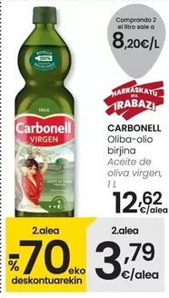 Oferta de Carbonell - Aceite De Oliva Virgen por 12,62€ en Eroski