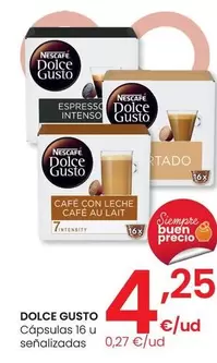 Oferta de Dolce Gusto - Capsulas  por 4,25€ en Eroski