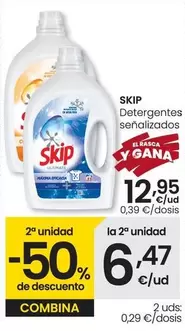 Oferta de Skip - Detergentes  por 12,95€ en Eroski