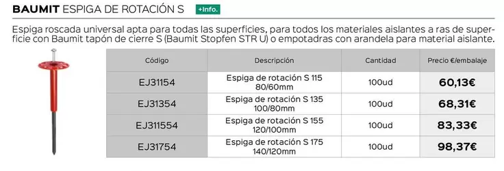 Oferta de Universal - Etapa De Toscano S 155 por 60,13€ en Isolana