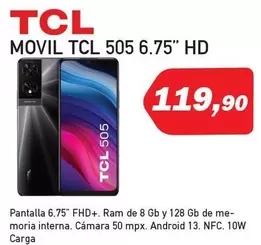 Oferta de TCL - Movil por 119,9€ en Microsshop