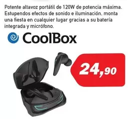 Oferta de Fiesta - Coolbox por 24,9€ en Microsshop