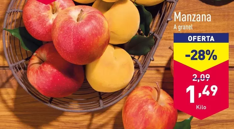 Oferta de Manzana por 1,49€ en ALDI