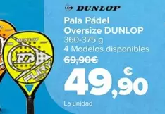 Oferta de Dunlop - Pala PAdel  Oversize  por 49,9€ en Carrefour