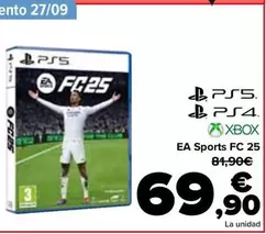 Oferta de Ea Sports Fc 25 por 69,9€ en Carrefour