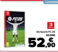 Oferta de Nintendo SWITCH  - Ea Sports Fc 25 por 52,9€ en Carrefour