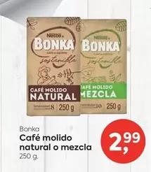 Oferta de Bonka - Café Molido Natural O Mezcla por 2,99€ en Suma Supermercados