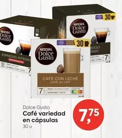 Oferta de Dolce Gusto - Cafe En Capsulas por 7,75€ en Suma Supermercados