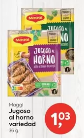 Oferta de Maggi - Jugoso Al Horno por 1,03€ en Suma Supermercados