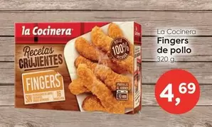 Oferta de La Cocinera - Fingers De Pollo por 4,69€ en Suma Supermercados