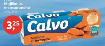 Oferta de Calvo - Mejillones En Escabeche por 3,25€ en Suma Supermercados