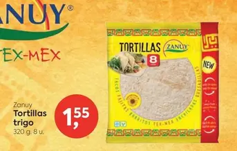 Oferta de Zanuy - Tortillas Trigo por 1,55€ en Suma Supermercados