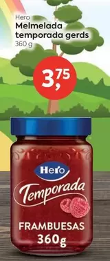 Oferta de Hero - Mermelada Temporada Gerds por 3,75€ en Suma Supermercados