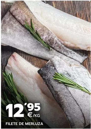 Oferta de Filete De Merluza por 12,95€ en BM Supermercados