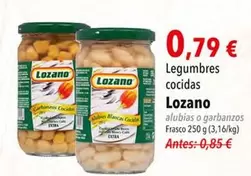 Oferta de Lozano - Legumbres Cocidas por 0,79€ en SPAR