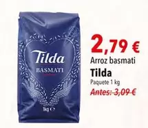 Oferta de Tilda - Arroz Basmati por 2,79€ en SPAR