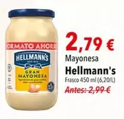 Oferta de Hellmann's - Mayonesa por 2,79€ en SPAR