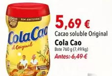 Oferta de Cola Cao - Cacao Soluble Original por 5,69€ en SPAR