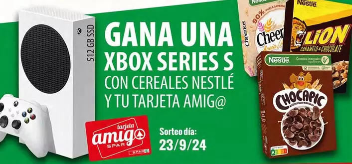 Oferta de Amigo - Gana Una Xbox Series S Con Cereales Nestle Y Tu Tarjeta Amig en SPAR