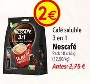 Oferta de Nescafé - Café Soluble 3 En 1 por 2€ en SPAR