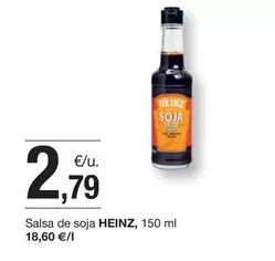 Oferta de Heinz - Salsa De Soja por 2,79€ en BonpreuEsclat