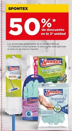 Oferta de Spontex - Los Productos Señalizados En Tu Tienda Habitual en Alimerka