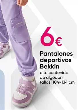 Oferta de Bekkin - Pantalones Deportivos por 6€ en Pepco