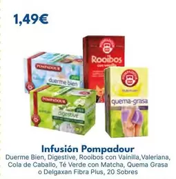 Oferta de Pompadour - Infusión por 1,49€ en Cash Unide