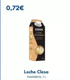 Oferta de Clesa - Leche por 0,72€ en Cash Unide