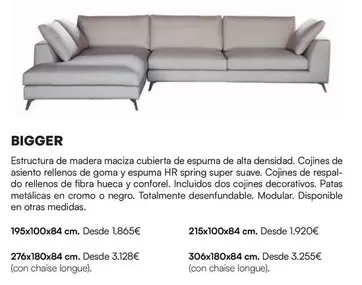 Oferta de HR - Bigger en La Oca