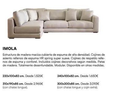 Oferta de HR - Imola por 1525€ en La Oca