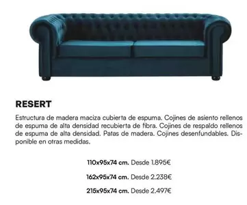 Oferta de Resert por 1895€ en La Oca