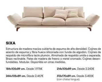 Oferta de Sixa en La Oca