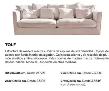 Oferta de Tolf en La Oca