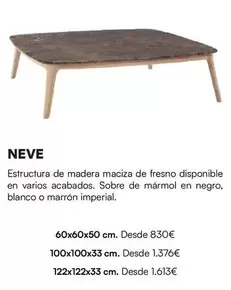 Oferta de Blanco - Neve por 830€ en La Oca