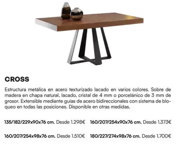 Oferta de Cross - por 1373€ en La Oca
